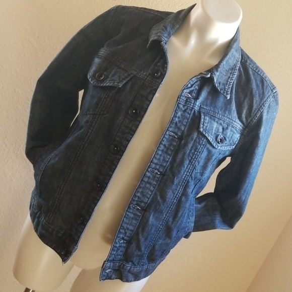 G by Guess‎ jean jacket small - Picture 2 of 7